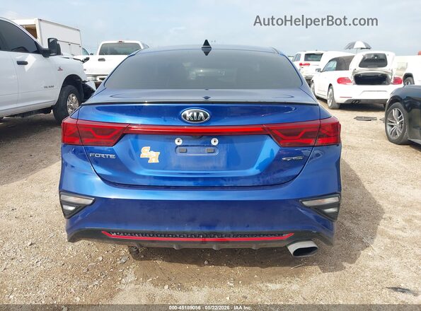 3KPF34AD1ME305577 2021 KIA FORTE Синий 