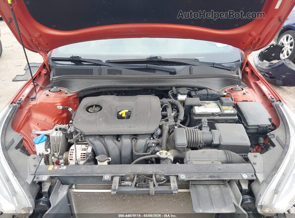 3KPF34AD1ME338580 2021 KIA FORTE Orange Widok z tyłu