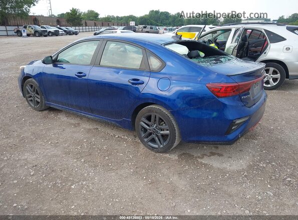 3KPF34AD1ME384264 2021 KIA FORTE Blue 