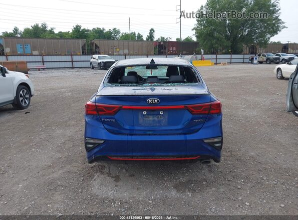 3KPF34AD1ME384264 2021 KIA FORTE Blue 