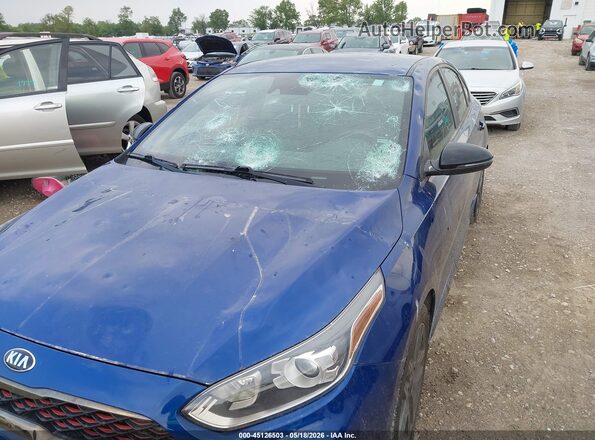 3KPF34AD1ME384264 2021 KIA FORTE Blue 