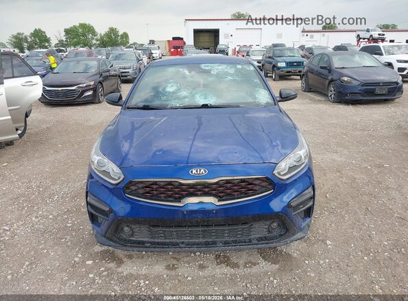 3KPF34AD1ME384264 2021 KIA FORTE Blue 