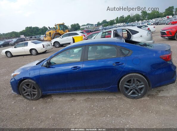 3KPF34AD1ME384264 2021 KIA FORTE Blue 