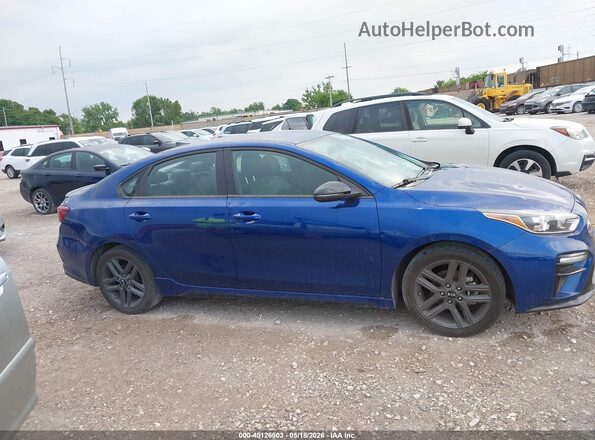 3KPF34AD1ME384264 2021 KIA FORTE Blue 