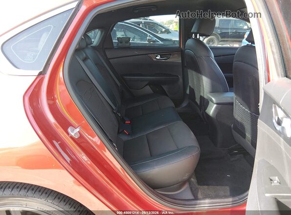 3KPF34AD1ME385401 2021 KIA FORTE Red VIN კოდის სტიკერის ხედი