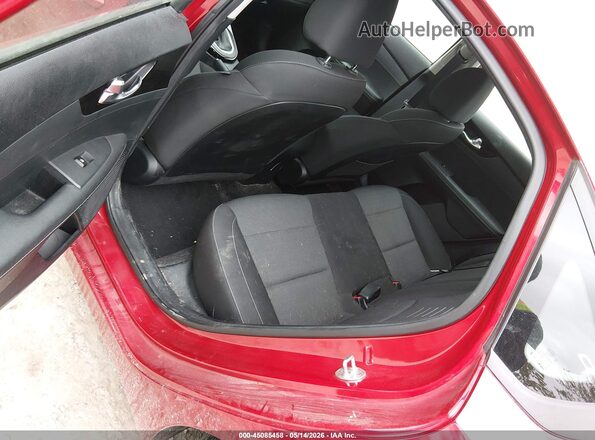 3KPF34AD2KE043811 2019 KIA FORTE Red Vista de la etiqueta del VIN