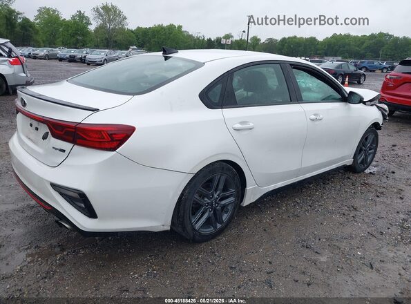 3KPF34AD2ME280205 2021 KIA FORTE Белый Задняя правая четверть