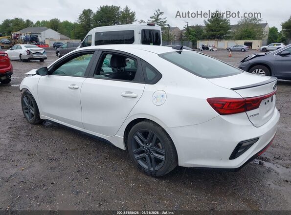 3KPF34AD2ME280205 2021 KIA FORTE Белый Задняя левая четверть