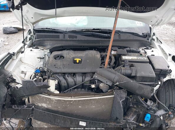 3KPF34AD2ME280205 2021 KIA FORTE Белый Вид сзади