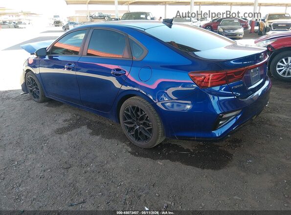 3KPF34AD4KE049111 2019 KIA FORTE Blue 