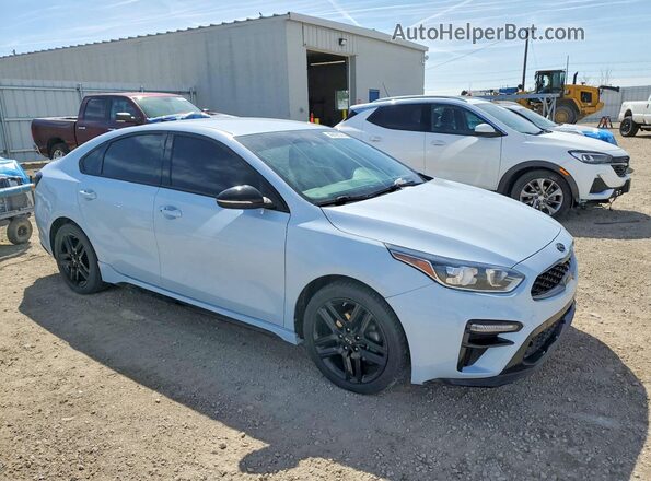 3KPF34AD4LE251173 2020 KIA FORTE Серый Передняя правая четверть