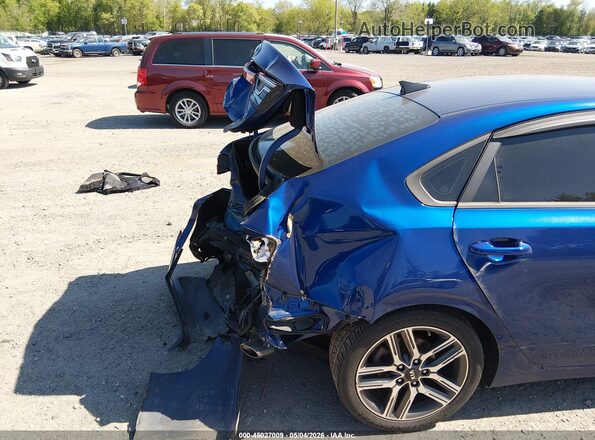 3KPF34AD5KE023665 2019 KIA FORTE Blue 