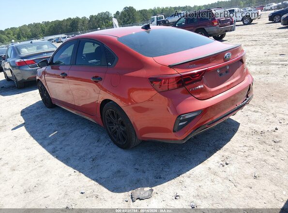 3KPF34AD5LE235550 2020 KIA FORTE Orange Հետևի ձախ