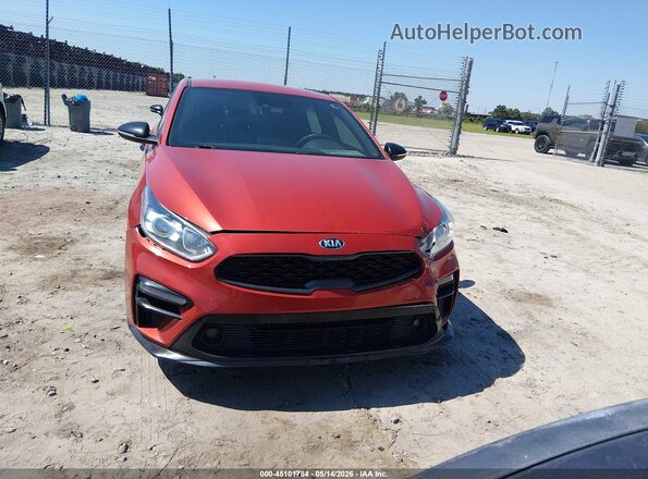 3KPF34AD5LE235550 2020 KIA FORTE Orange Սարքավորումների վահանակի տեսք
