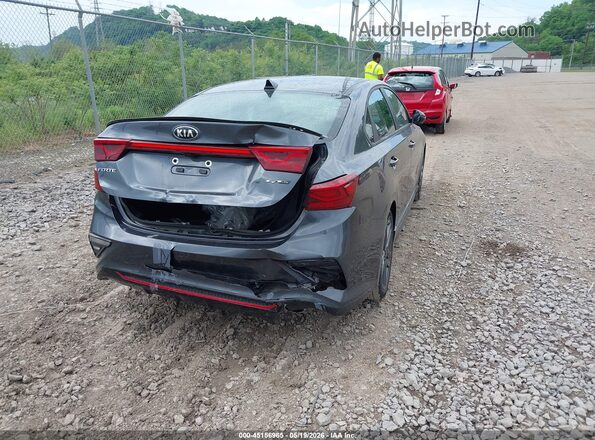 3KPF34AD5ME407755 2021 KIA FORTE Gray Tył prawy