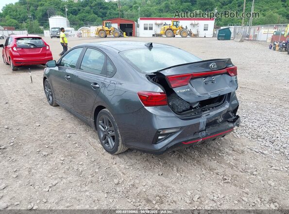 3KPF34AD5ME407755 2021 KIA FORTE Gray Tył lewy