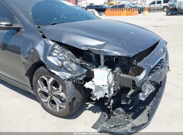 3KPF34AD6ME297590 2021 KIA FORTE Gray Widok z przodu
