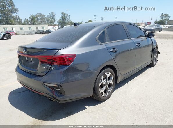 3KPF34AD6ME297590 2021 KIA FORTE Gray Tył prawy