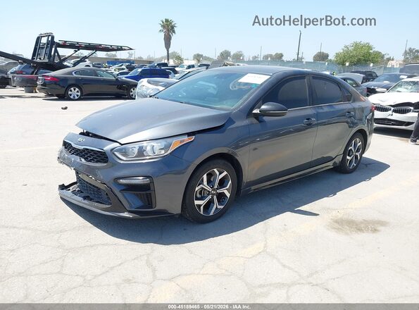 3KPF34AD6ME297590 2021 KIA FORTE Gray Przód lewy