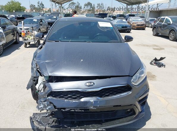 3KPF34AD6ME297590 2021 KIA FORTE Gray Widok zestawu wskaźników