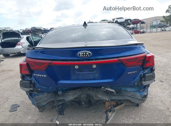 3KPF34AD6ME385071 2021 KIA FORTE Blue 