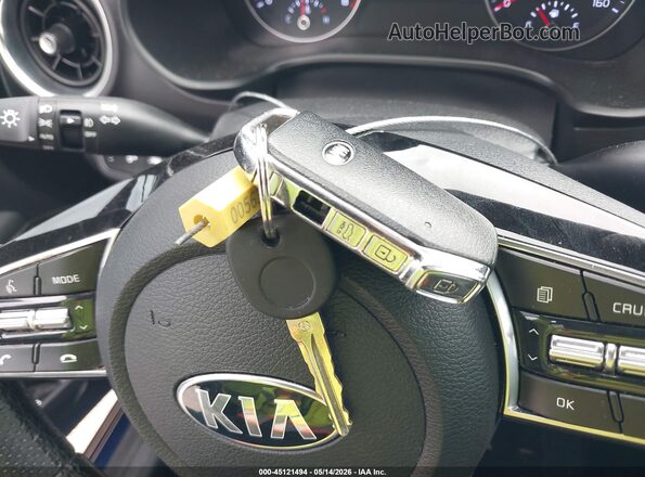 3KPF34AD6ME385071 2021 KIA FORTE Blue Dashboard view
