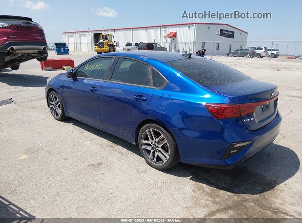 3KPF34AD7KE041777 2019 KIA FORTE Blue Tył lewy