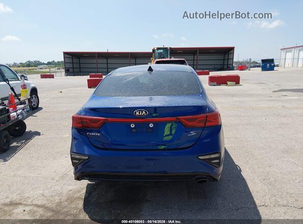 3KPF34AD7KE041777 2019 KIA FORTE Blue 