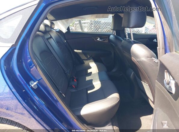 3KPF34AD7ME380929 2021 KIA FORTE Blue VIN კოდის სტიკერის ხედი