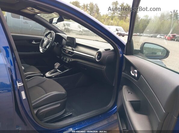 3KPF34AD7ME418160 2021 KIA FORTE Blue Սալոնի դիմացի տեսք