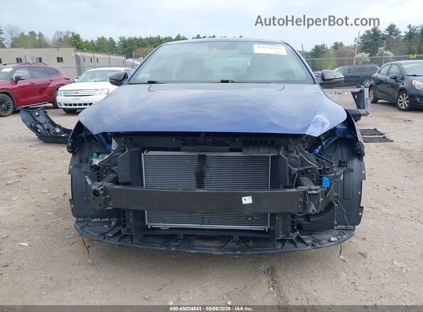 3KPF34AD7ME418160 2021 KIA FORTE Blue Դիմացի տեսք