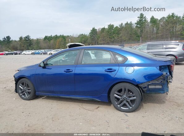 3KPF34AD7ME418160 2021 KIA FORTE Blue 