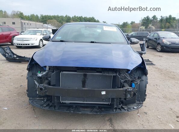 3KPF34AD7ME418160 2021 KIA FORTE Blue Սալոնի հետևի տեսք