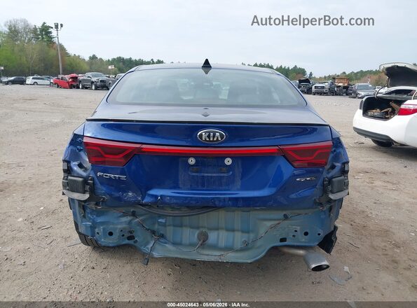 3KPF34AD7ME418160 2021 KIA FORTE Blue 