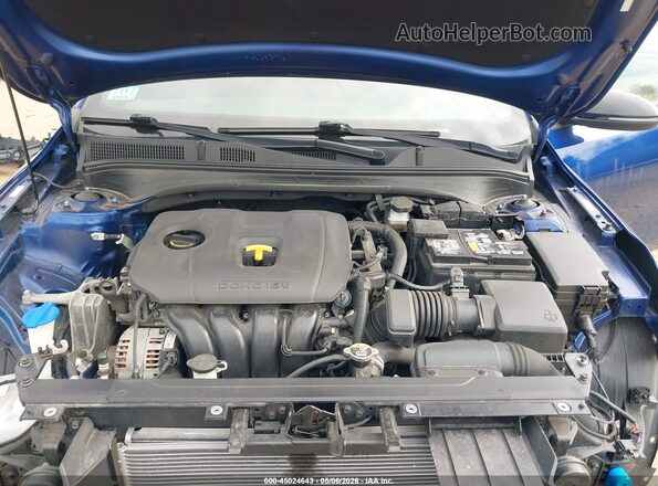 3KPF34AD7ME418160 2021 KIA FORTE Blue Հետևի տեսք