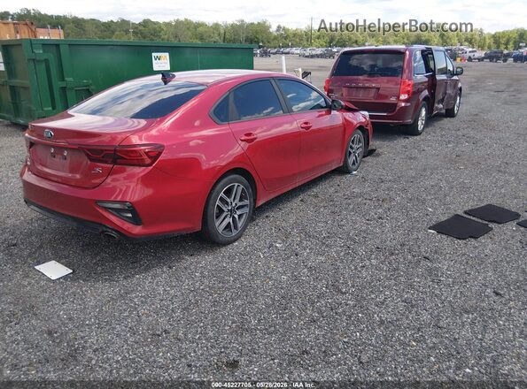 3KPF34AD8KE118186 2019 KIA FORTE Red Հետևի աջ