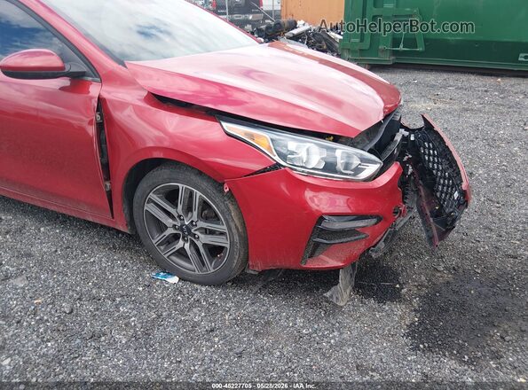 3KPF34AD8KE118186 2019 KIA FORTE Red Դիմացի տեսք