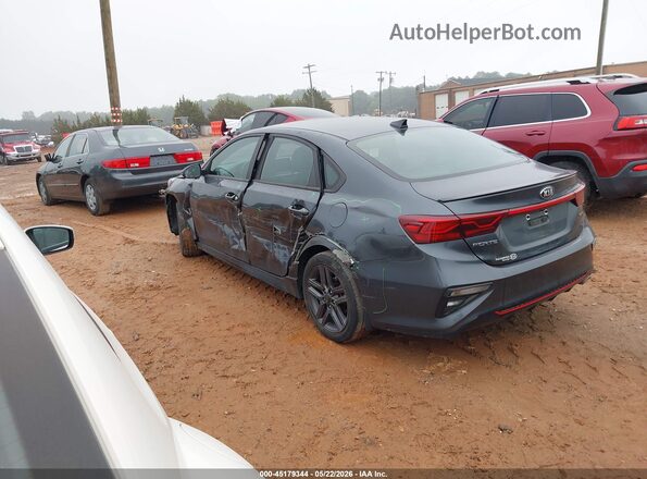 3KPF34AD9ME291329 2021 KIA FORTE Gray Հետևի ձախ