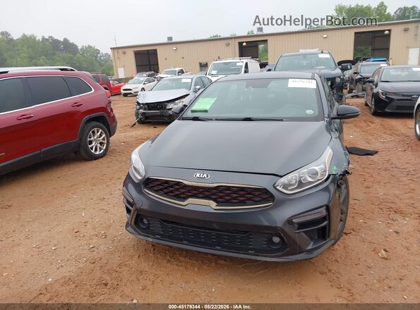 3KPF34AD9ME291329 2021 KIA FORTE Gray Սարքավորումների վահանակի տեսք