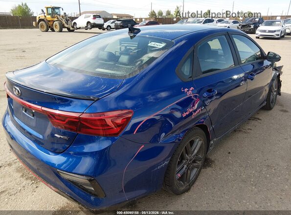 3KPF34ADXME396770 2021 KIA FORTE Blue 