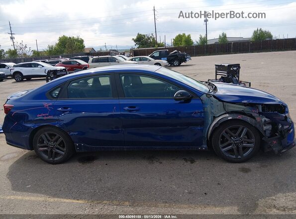 3KPF34ADXME396770 2021 KIA FORTE Blue 