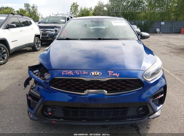 3KPF34ADXME396770 2021 KIA FORTE Blue 