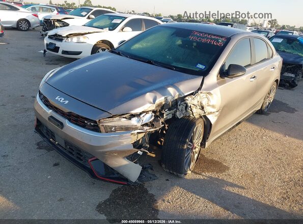 3KPF44AC0PE522367 2023 KIA FORTE Серый Передняя левая четверть