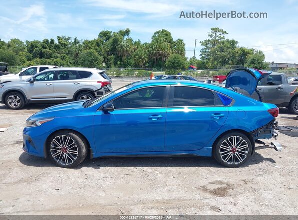 3KPF44AC1PE608190 2023 KIA FORTE Blue Панорамний вид салону 360°