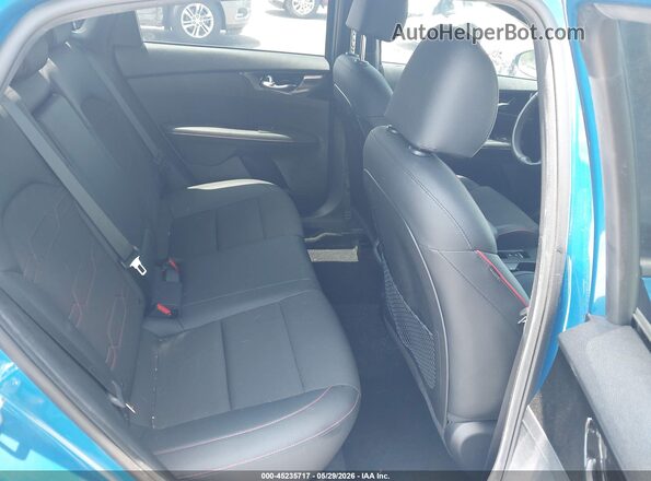 3KPF44AC1PE608190 2023 KIA FORTE Blue Вид наклейки з VIN-кодом