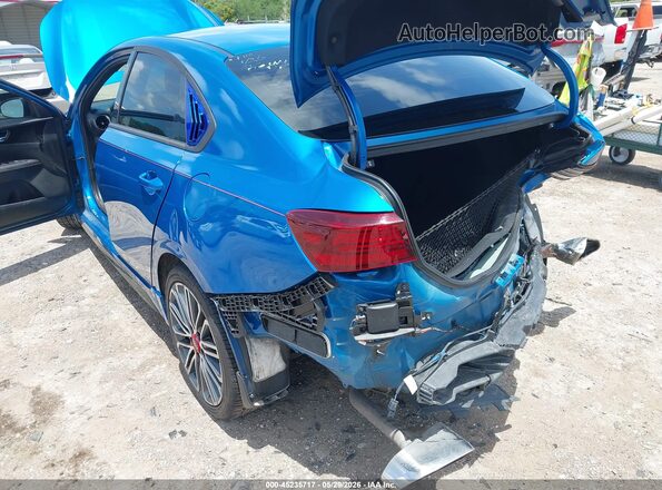 3KPF44AC1PE608190 2023 KIA FORTE Blue Вид спереду