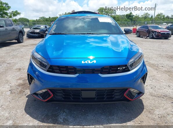 3KPF44AC1PE608190 2023 KIA FORTE Blue Вид щитка приладів