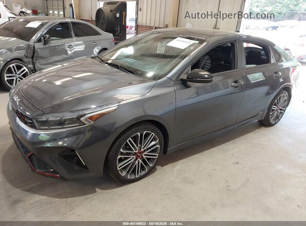 3KPF44AC2NE486159 2022 KIA FORTE Gray 