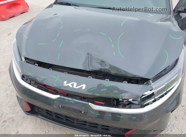 3KPF44AC2PE517039 2023 KIA FORTE Black Front view