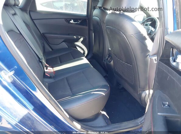 3KPF44AC3LE259172 2020 KIA FORTE Dark Blue VIN კოდის სტიკერის ხედი
